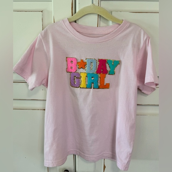 Sweet Wink Birthday Girl Patch T-Shirt size 5-6 - Picture 3 of 5